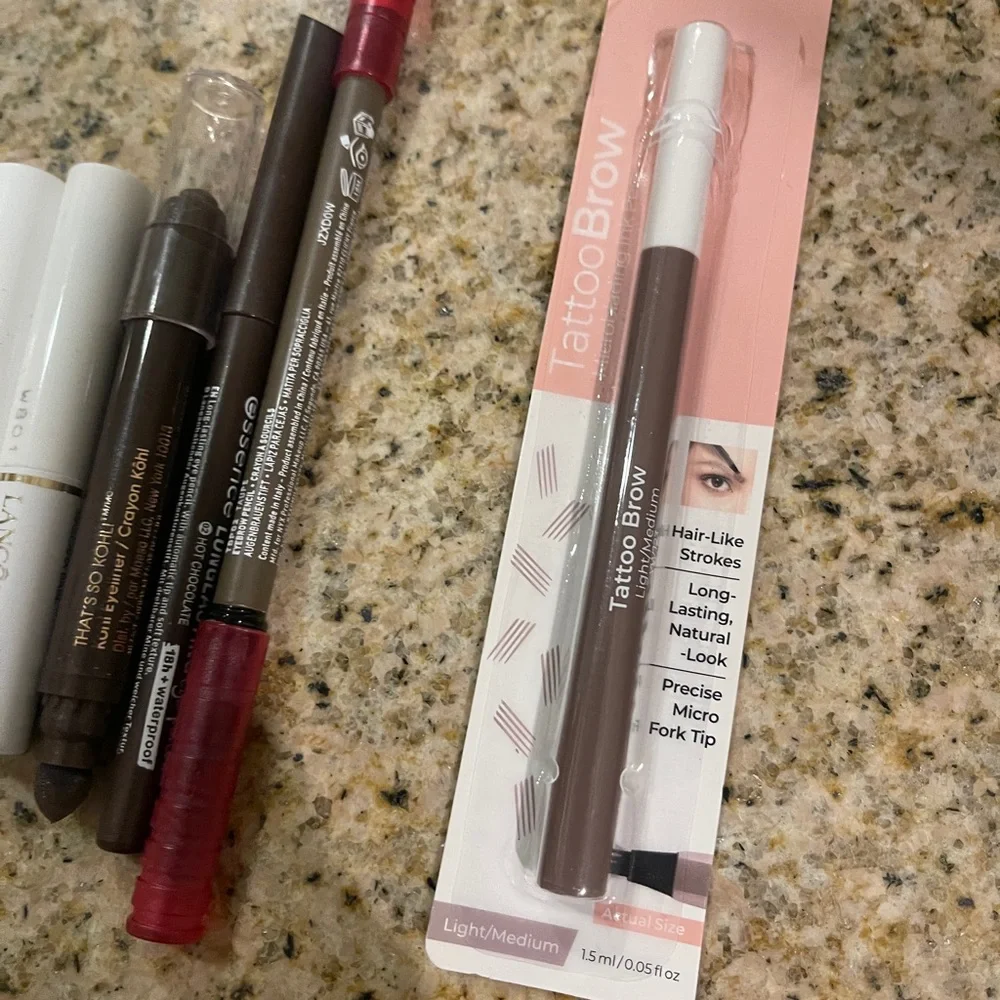 Lancome NYX McoBeauty Refy Essence Flower Beauty Brow Liner Eyeliner Makeup Lot